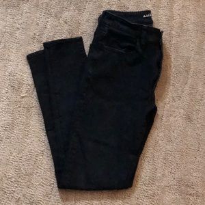 AE 360 Super Stretch Black Hi-Rise Jeggings